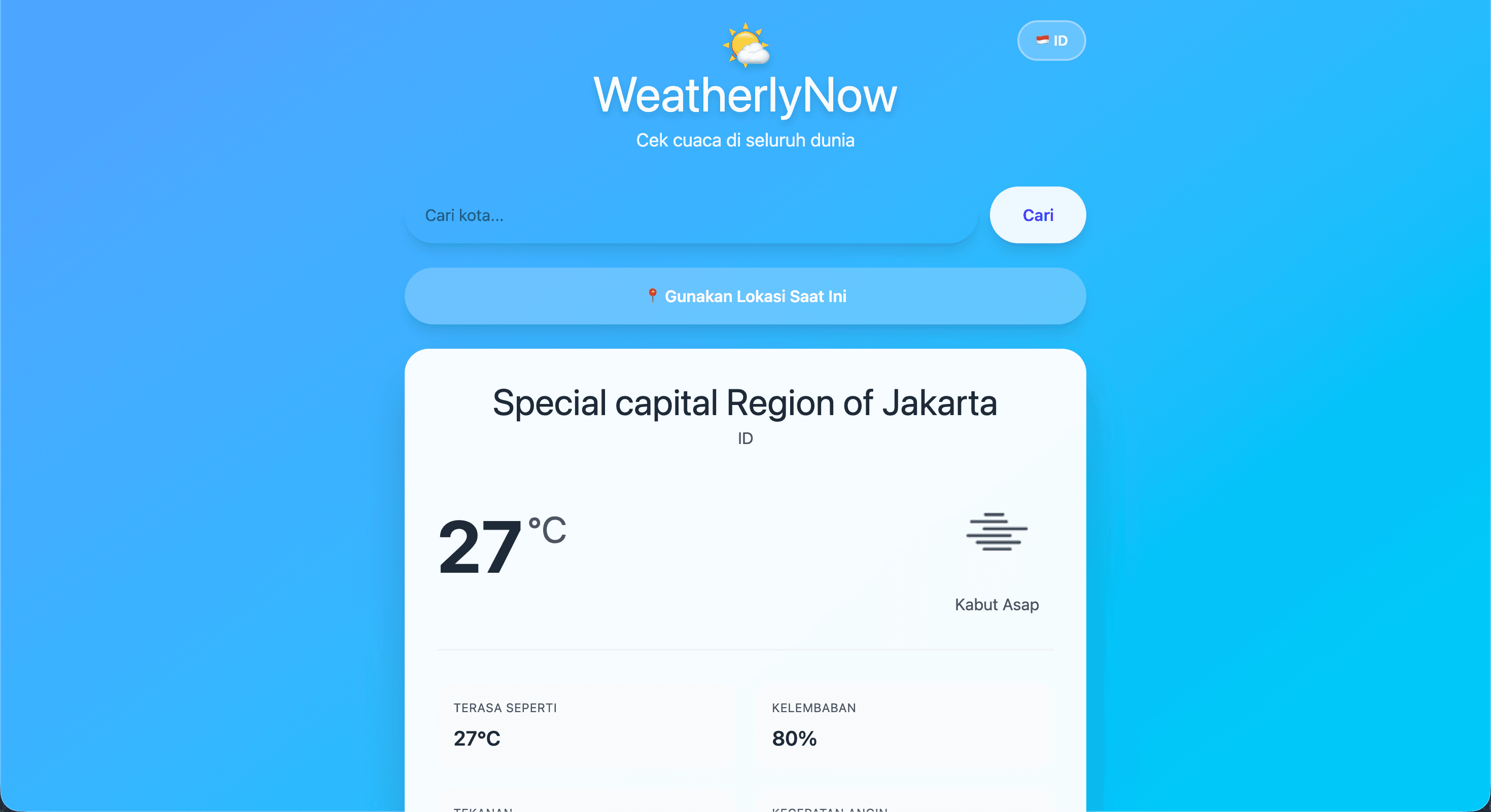 WeatherlyNow