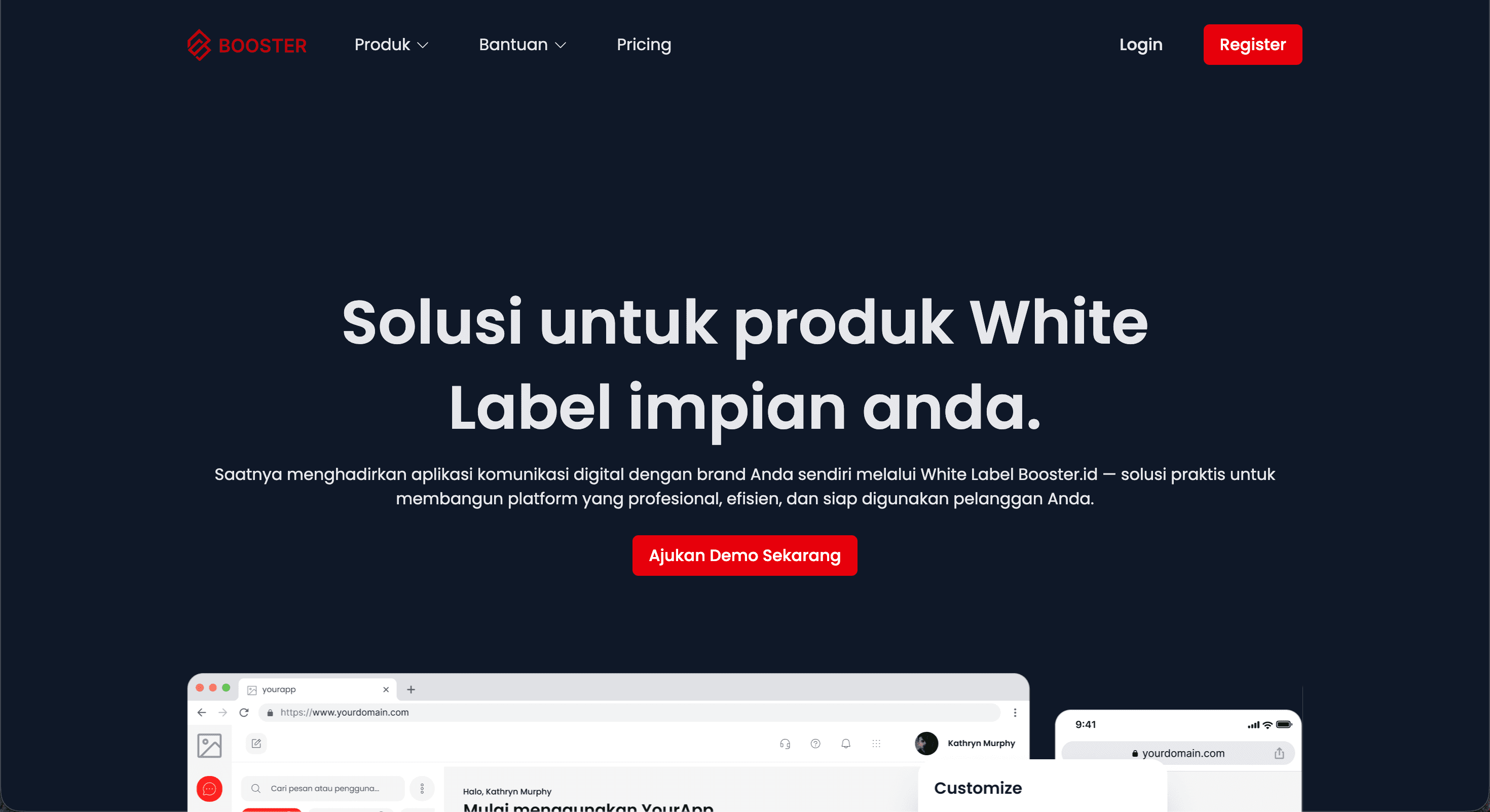 Booster White Label